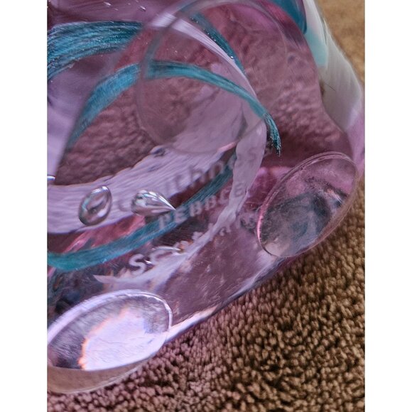 Vintage Caithness Scotland Glass 2.75" PEBBLE Paperweight - Picture 4 of 10